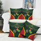 Togo Pillow Cover Lion Claw Flag Sport Style - African Pride