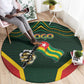 Togo Round Carpet Lion Claw Flag Sport Style - African Pride