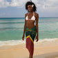 Togo Sarong Lion Claw Flag Sport Style - African Pride