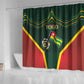 Togo Shower Curtain Lion Claw Flag Sport Style - African Pride