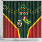 Togo Shower Curtain Lion Claw Flag Sport Style - African Pride