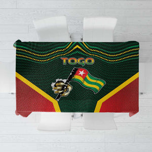 Togo Tablecloth Lion Claw Flag Sport Style - African Pride