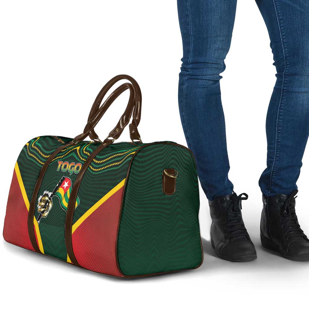 Togo Travel Bag Lion Claw Flag Sport Style - African Pride
