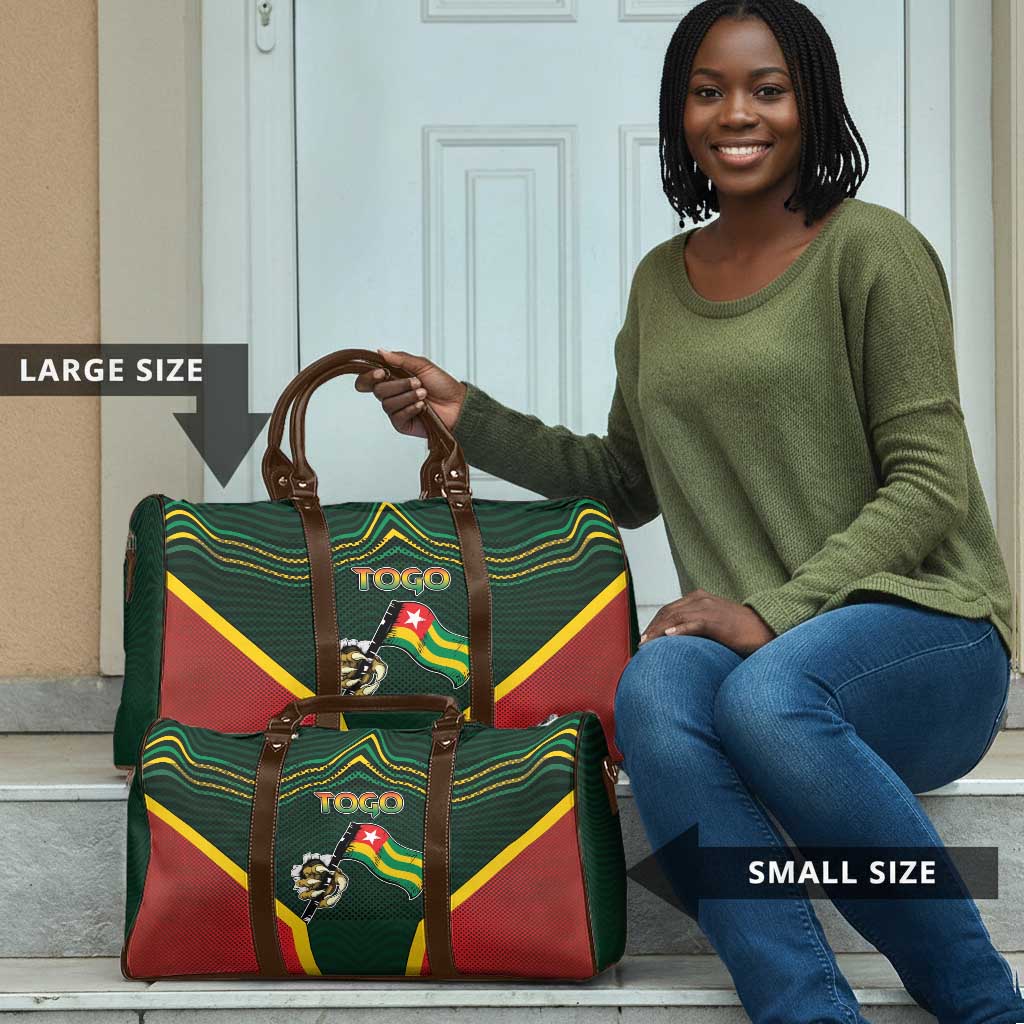 Togo Travel Bag Lion Claw Flag Sport Style - African Pride