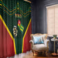 Togo Window Curtain Lion Claw Flag Sport Style - African Pride
