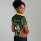 Personalized Togo Women Polo Shirt Lion Claw Flag Sport Style - African Pride