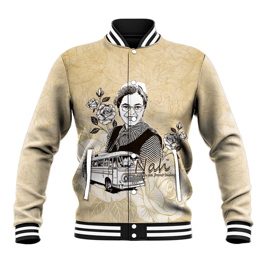 Nah Rosa Parks African Baseball Jacket Black Women History - African Pride
