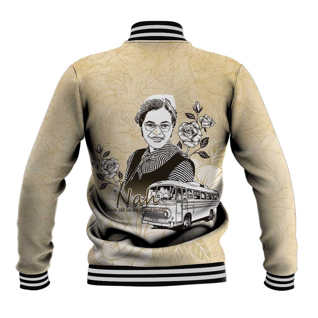 Nah Rosa Parks African Baseball Jacket Black Women History - African Pride