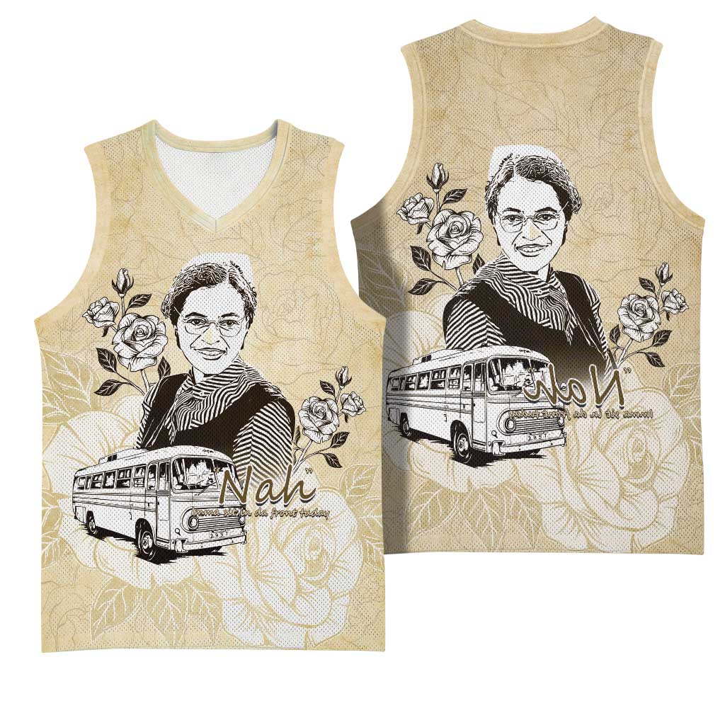 Nah Rosa Parks African Basketball Jersey Black Women History - African Pride