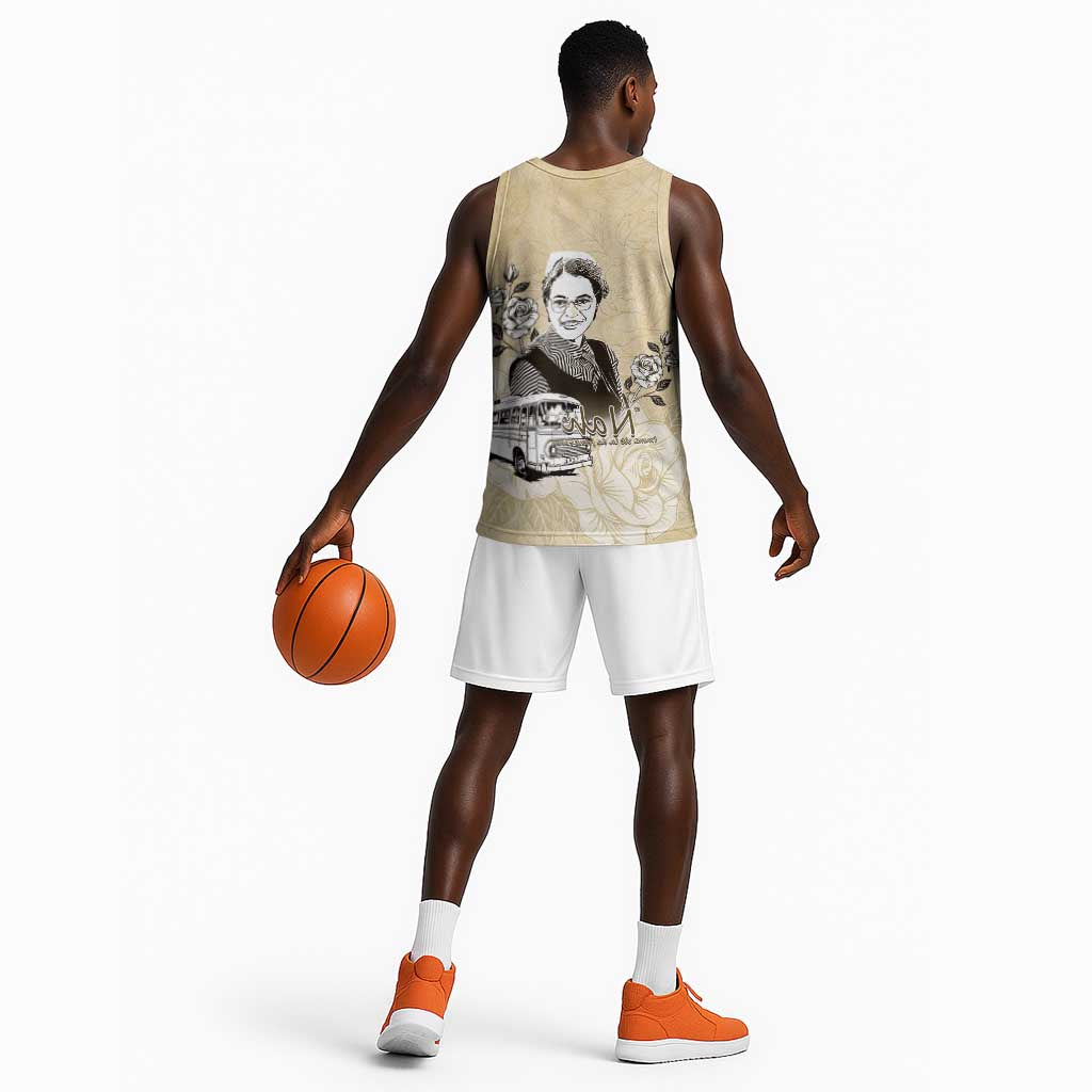 Nah Rosa Parks African Basketball Jersey Black Women History - African Pride