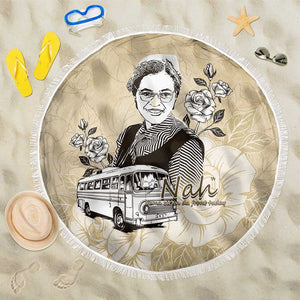 Nah Rosa Parks African Beach Blanket Black Women History - African Pride