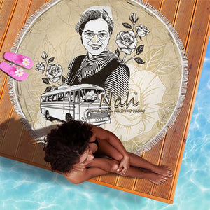 Nah Rosa Parks African Beach Blanket Black Women History - African Pride