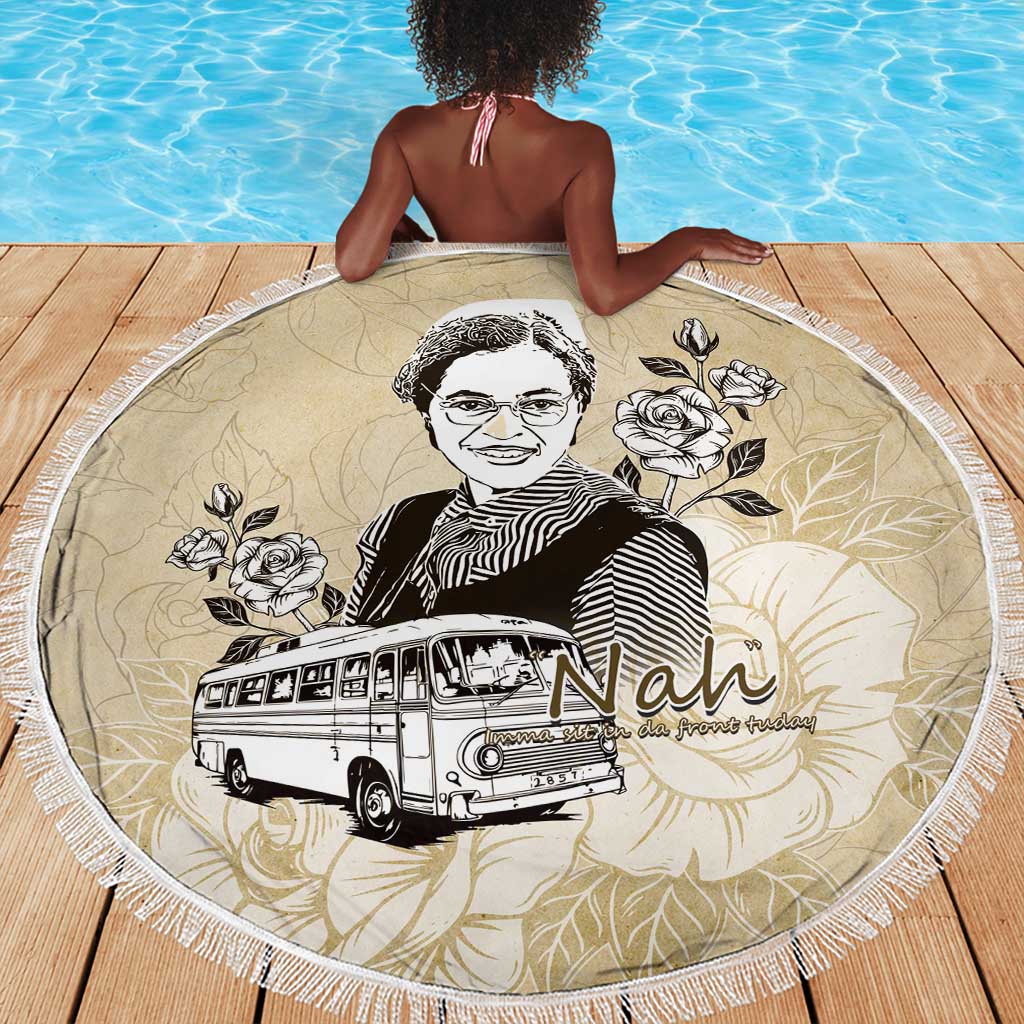 Nah Rosa Parks African Beach Blanket Black Women History - African Pride