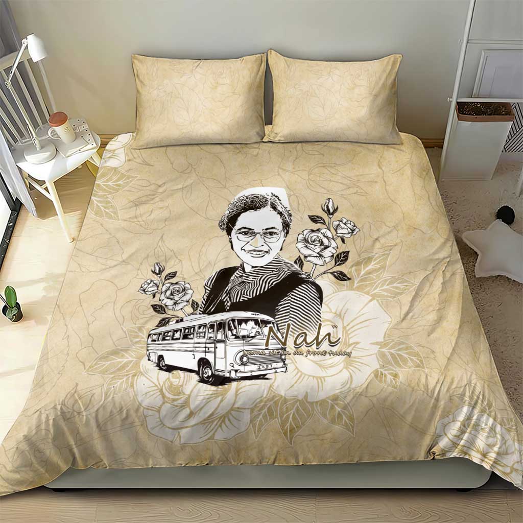 Nah Rosa Parks African Bedding Set Black Women History - African Pride