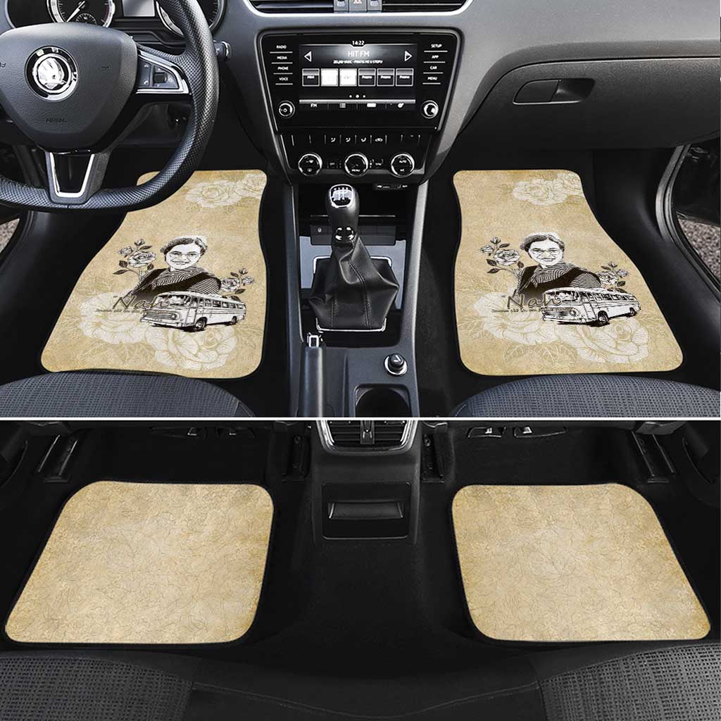Nah Rosa Parks African Car Mats Black Women History - African Pride