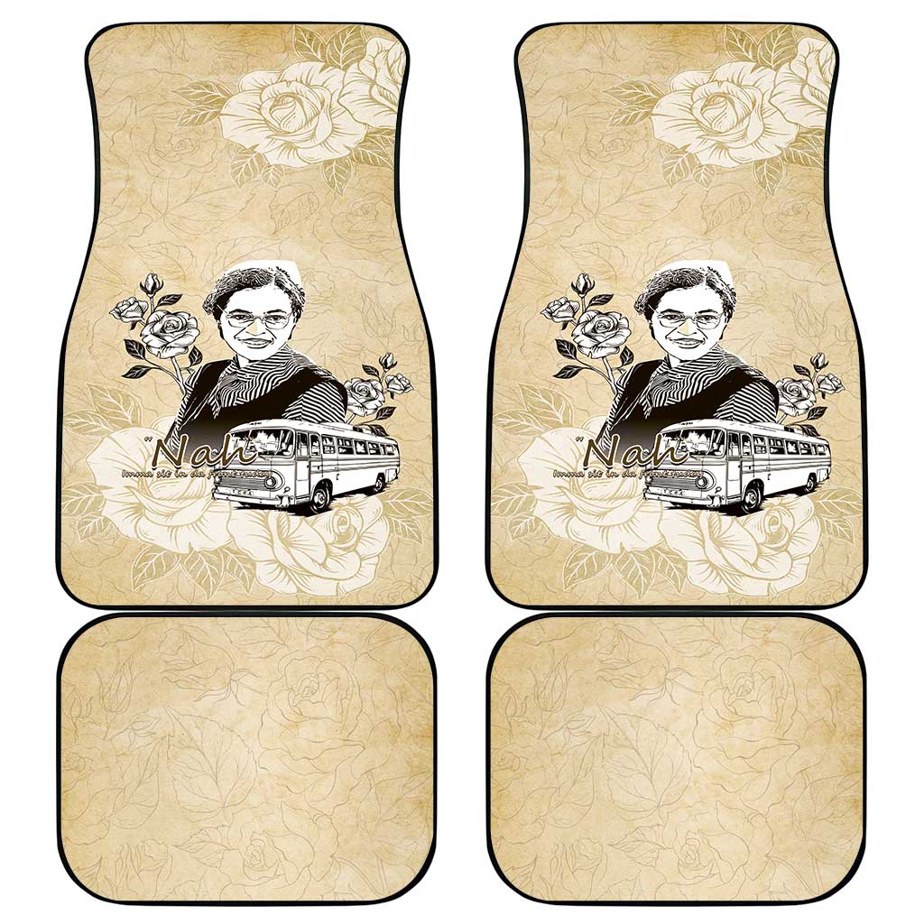 Nah Rosa Parks African Car Mats Black Women History - African Pride