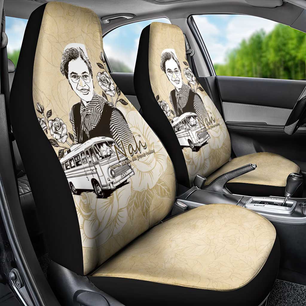 Nah Rosa Parks African Car Seat Cover Black Women History - African Pride