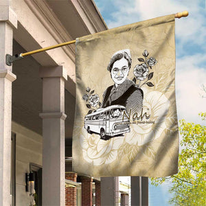 Nah Rosa Parks African Garden Flag Black Women History - African Pride