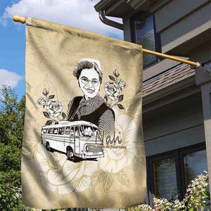 Nah Rosa Parks African Garden Flag Black Women History - African Pride