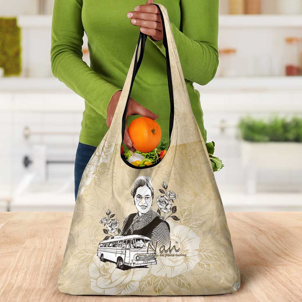 Nah Rosa Parks African Grocery Bag Black Women History - African Pride