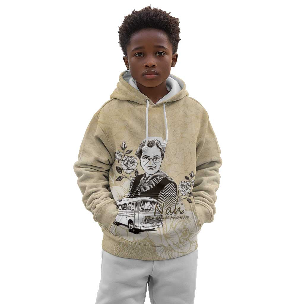 Nah Rosa Parks African Kid Hoodie Black Women History - African Pride