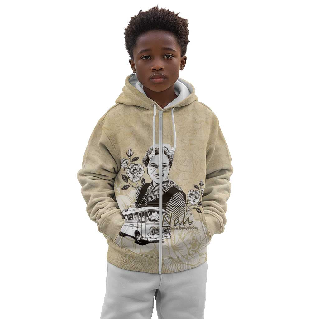 Nah Rosa Parks African Kid Hoodie Black Women History - African Pride