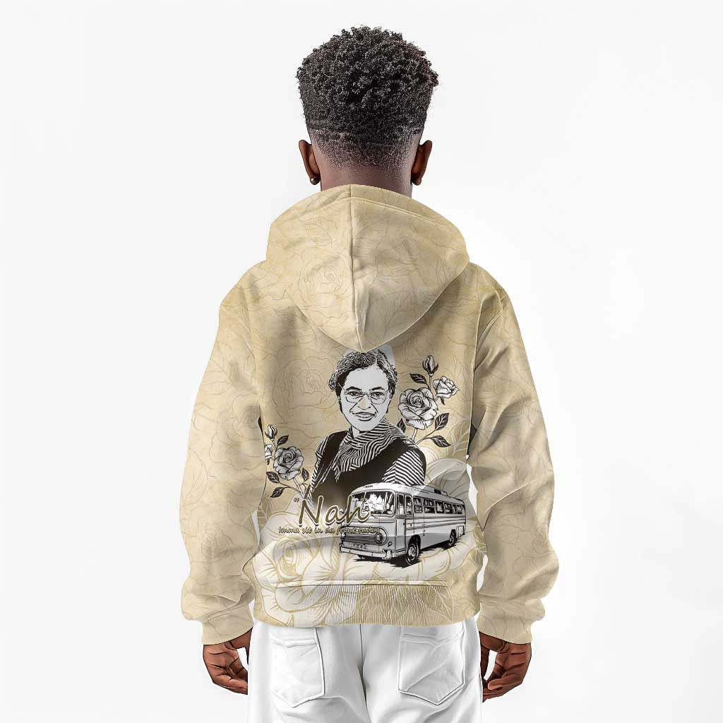 Nah Rosa Parks African Kid Hoodie Black Women History - African Pride