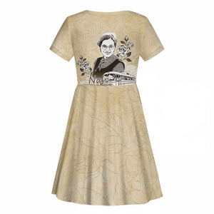 Nah Rosa Parks African Kid Short Sleeve Dress Black Women History - African Pride