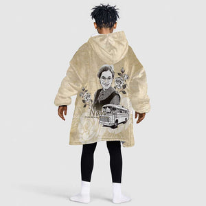 Nah Rosa Parks African Kid Wearable Blanket Hoodie Black Women History - African Pride