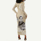 Nah Rosa Parks African Long Sleeve Bodycon Dress Black Women History - African Pride