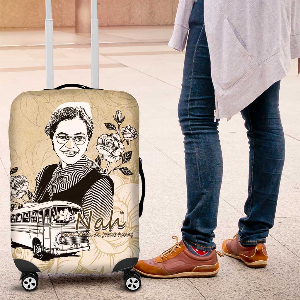 Nah Rosa Parks African Luggage Cover Black Women History - African Pride