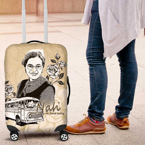 Nah Rosa Parks African Luggage Cover Black Women History - African Pride