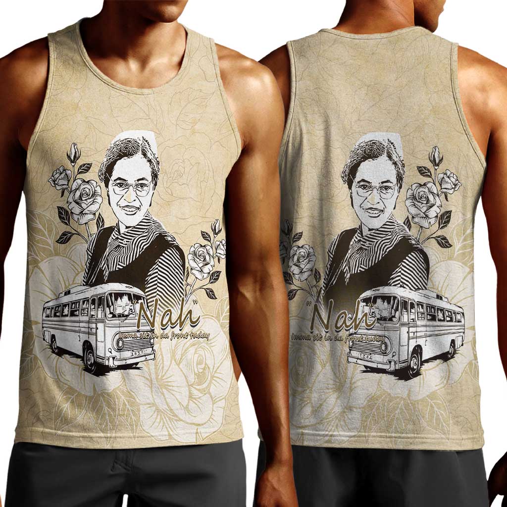 Nah Rosa Parks African Men Tank Top Black Women History - African Pride