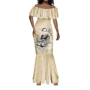 Nah Rosa Parks African Mermaid Dress Black Women History - African Pride