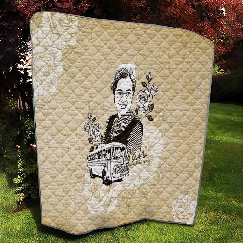 Nah Rosa Parks African Quilt Black Women History - African Pride