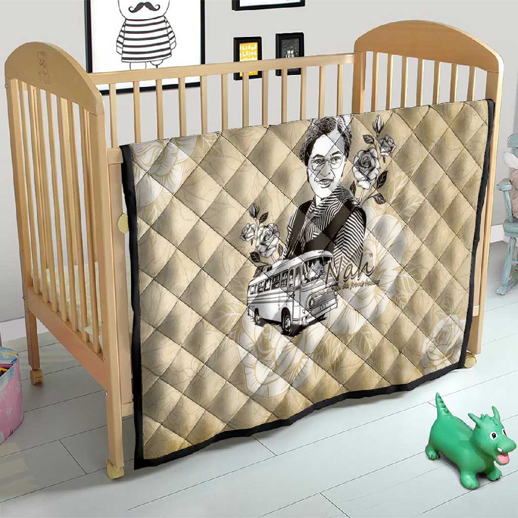 Nah Rosa Parks African Quilt Black Women History - African Pride