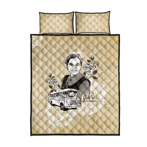 Nah Rosa Parks African Quilt Bed Set Black Women History - African Pride