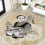 Nah Rosa Parks African Round Carpet Black Women History - African Pride
