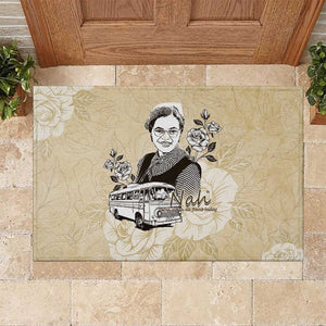 Nah Rosa Parks African Rubber Doormat Black Women History - African Pride