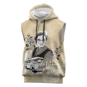 Nah Rosa Parks African Sleeveless Hoodie Black Women History - African Pride
