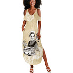 Nah Rosa Parks African Summer Maxi Dress Black Women History - African Pride