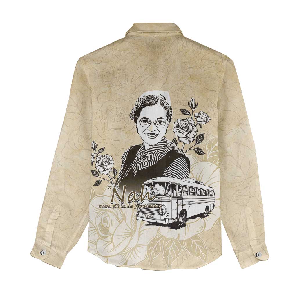 Nah Rosa Parks African Women Casual Shirt Black Women History - African Pride
