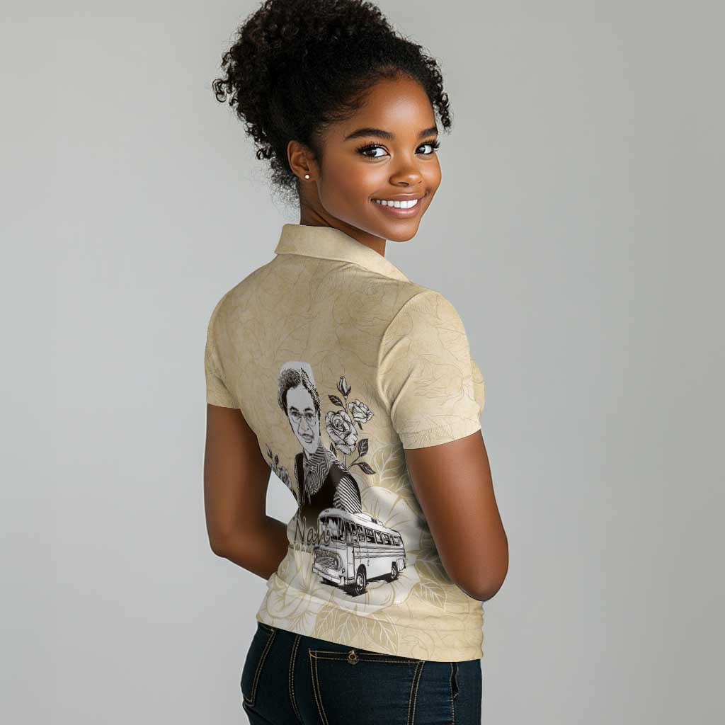 Nah Rosa Parks African Women Polo Shirt Black Women History - African Pride