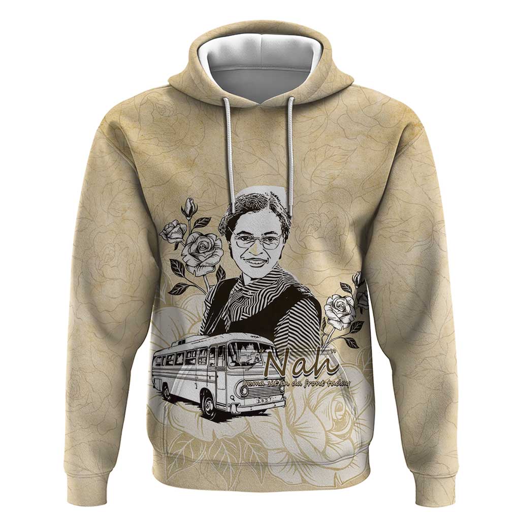 Nah Rosa Parks African Zip Hoodie Black Women History - African Pride
