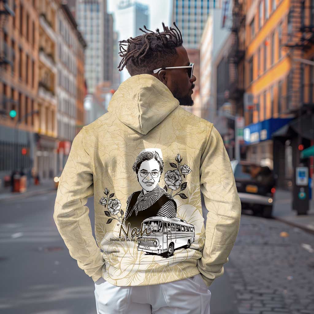 Nah Rosa Parks African Zip Hoodie Black Women History - African Pride