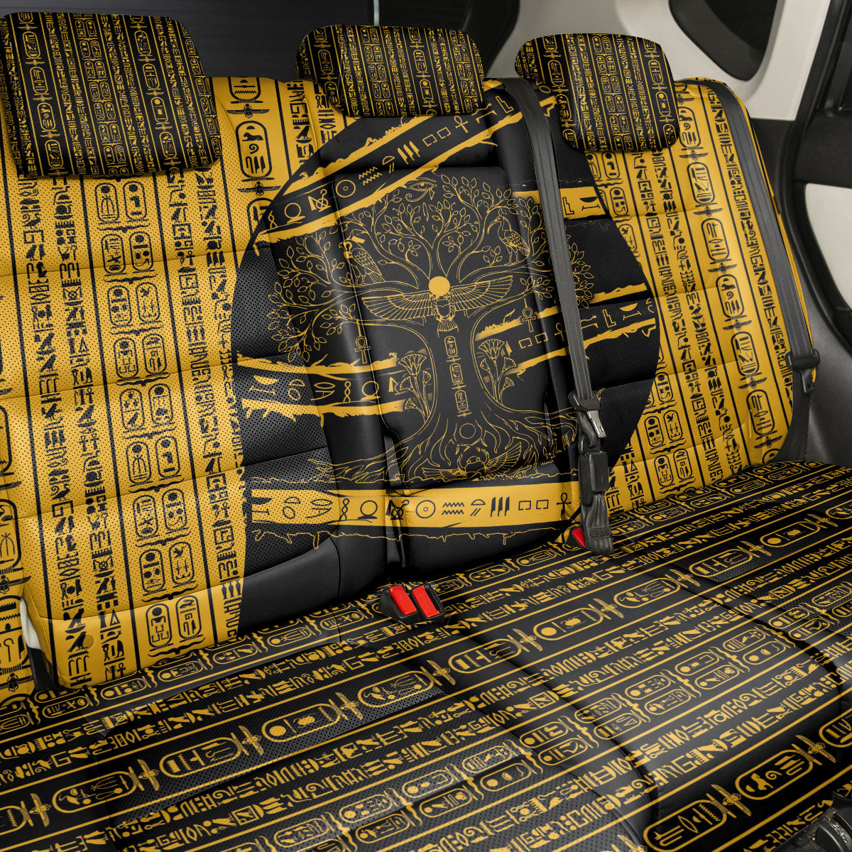 Egypt Tree Of Life Back Car Seat Cover The Fig In Ancient Egyptian