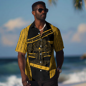 Egypt Tree Of Life Hawaiian Shirt The Fig In Ancient Egyptian