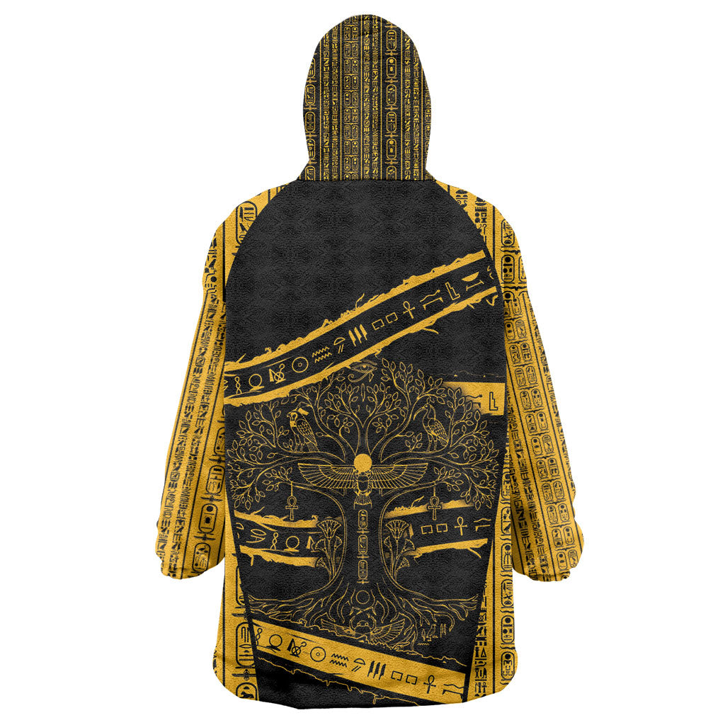 Egypt Tree Of Life Kid Wearable Blanket Hoodie The Fig In Ancient Egyptian