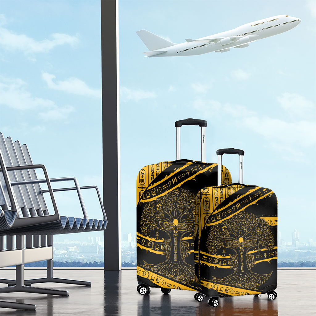 Egypt Tree Of Life Luggage Cover The Fig In Ancient Egyptian