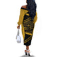 Egypt Tree Of Life Off The Shoulder Long Sleeve Dress The Fig In Ancient Egyptian